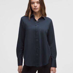 lululemon athletica Navy Button Down Shirt